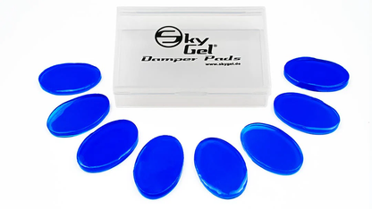 SkyGel Drum Damper Pads 8 pack in Blue