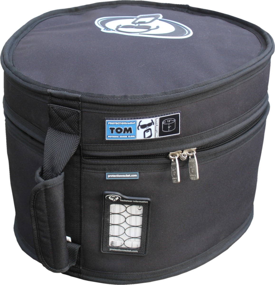 Protection Racket 12"x9" Egg Shaped Tom Case