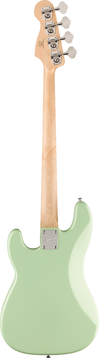 Squier FSR Squier Sonic Precision Bass, Maple Fingerboard, White Pickguard in Surf Green