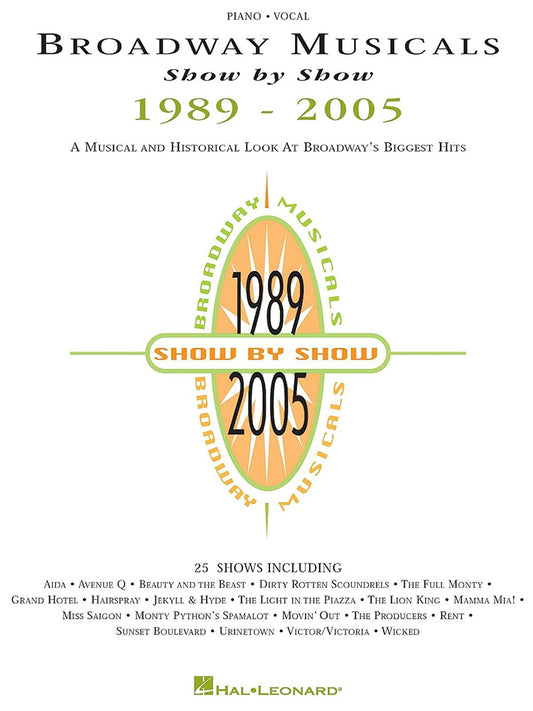 Broadway Musicals Show By Show 1989-2005 PVG