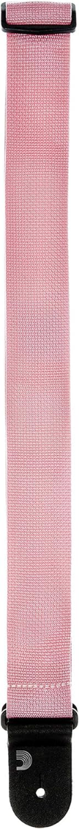 D'Addario Planet Waves 50MM 2" Polypro Polypropylene Guitar Strap in Pink