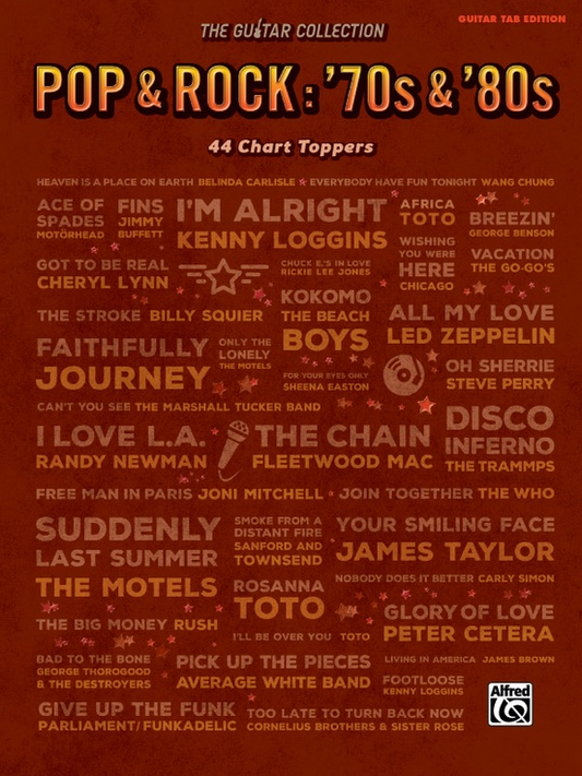 The Guitar Collection Pop & Rock 70s & 80s Tab