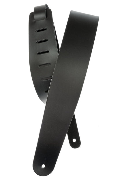 D'Addario Classic Leather Guitar Strap in Black