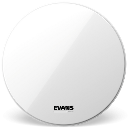 Evans EQ3 Resonant Smooth White No Port 26" Bass Drum Head