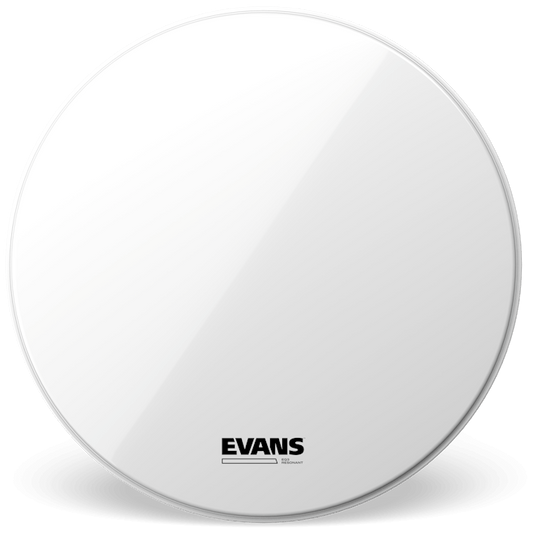Evans EQ3 Resonant Smooth White No Port 26" Bass Drum Head