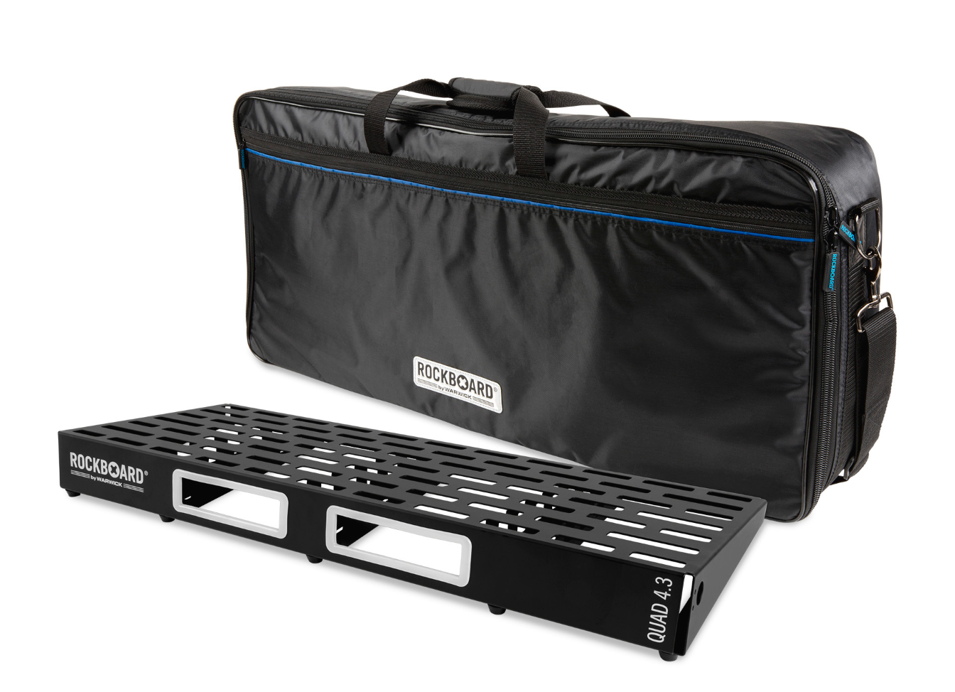 RockBoard QUAD 4.3 Pedalboard with Gig Bag