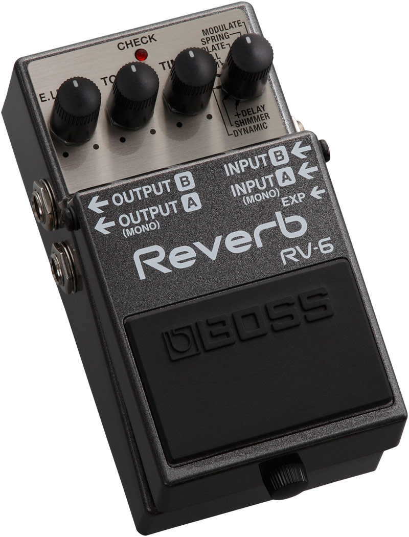 Boss RV6 Digital Reverb Pedal