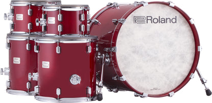 Roland VAD716 V-Drums Acoustic Design Kit in Gloss Cherry