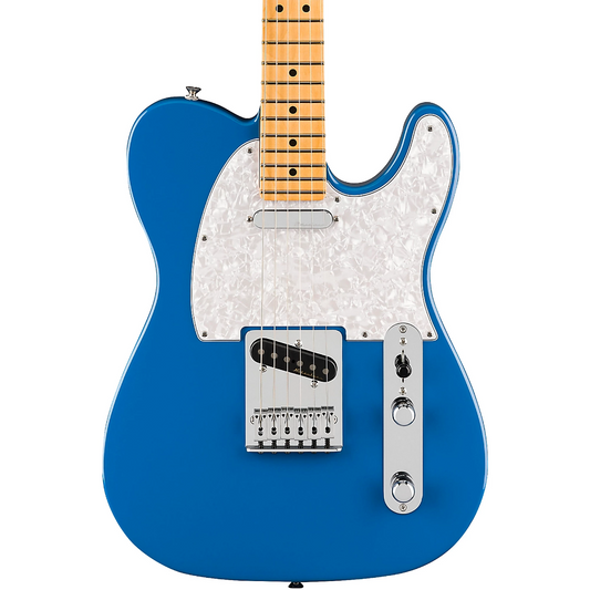 Fender Player II Modified Telecaster Electric Guitar, Maple Fingerboard in Electric Blue