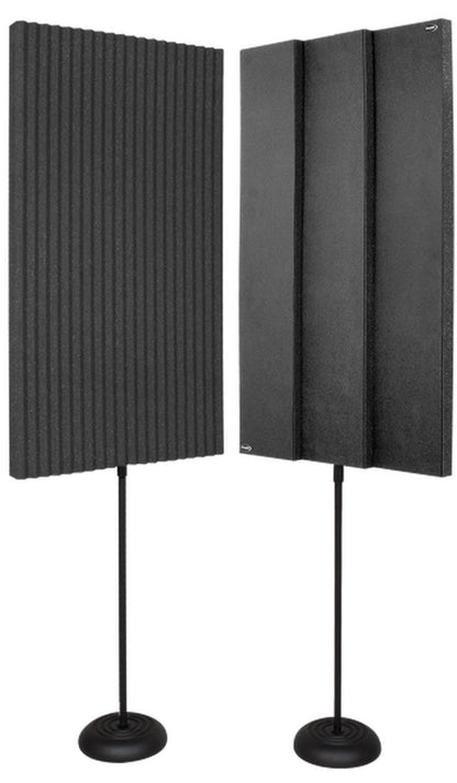 Auralex 3" ProMAX 2'x4' Panels in Charcoal 2 Stands