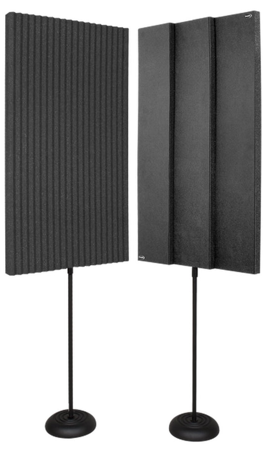 Auralex 3" ProMAX 2'x4' Panels in Charcoal 2 Stands