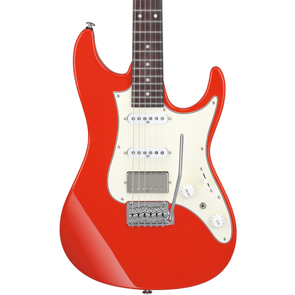 Ibanez Prestige AZ2204NW Electric Guitar in Vermillion Red