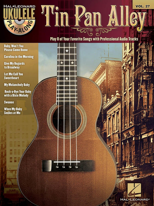 Tin Pan Alley Ukulele Play Along Volume 27 BK/CD
