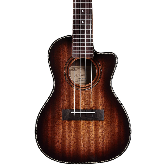 Alvarez Artist AU66CCESHB Concert Uke in Shadowburst