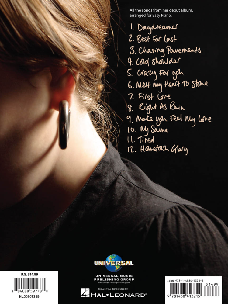 Adele 19 Easy Piano