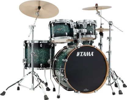 Tama Starclassic Performer 4 piece Shell Pack in Molten Steel Blue Burst