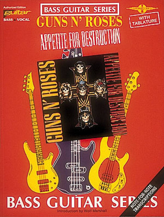 Guns N Roses Appetite For Destruction Bass Tab