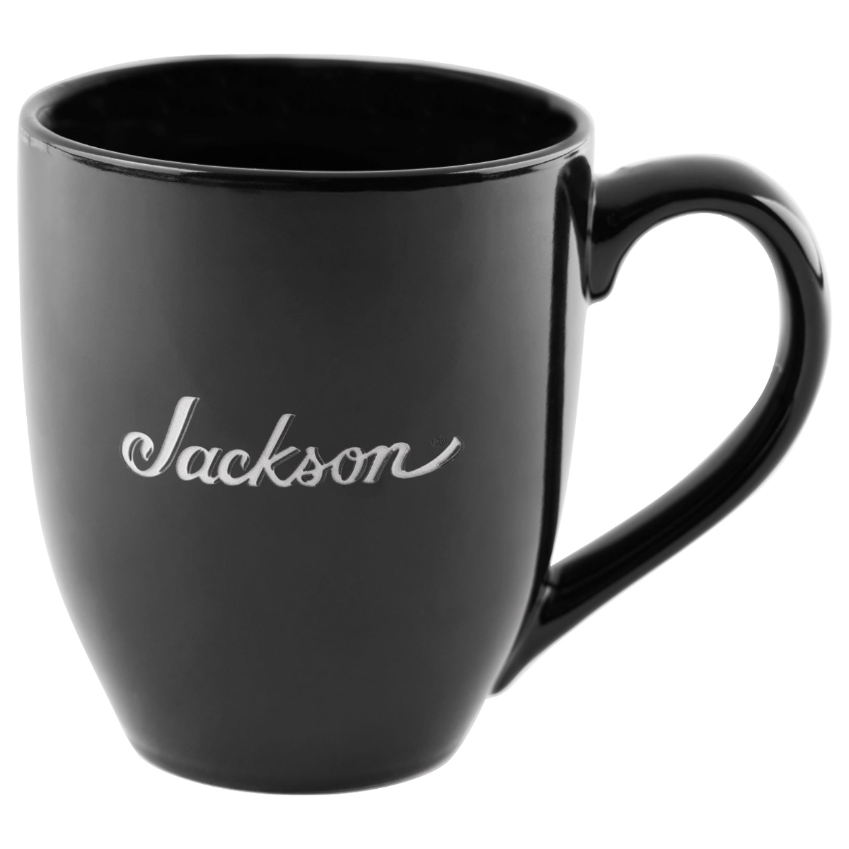 Jackson Logo Coffee Mug in Black