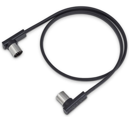 Warwick RockBoard Flat Patch MIDI Cable 60cm in Black