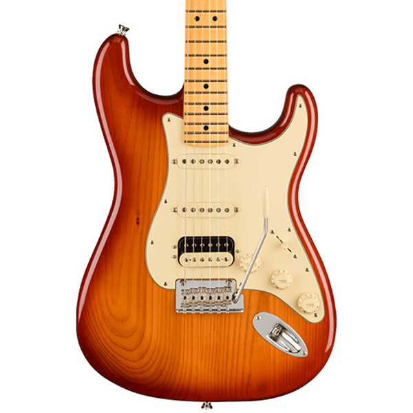Fender American Professional II Stratocaster® HSS, Maple Fingerboard in Sienna Sunburst