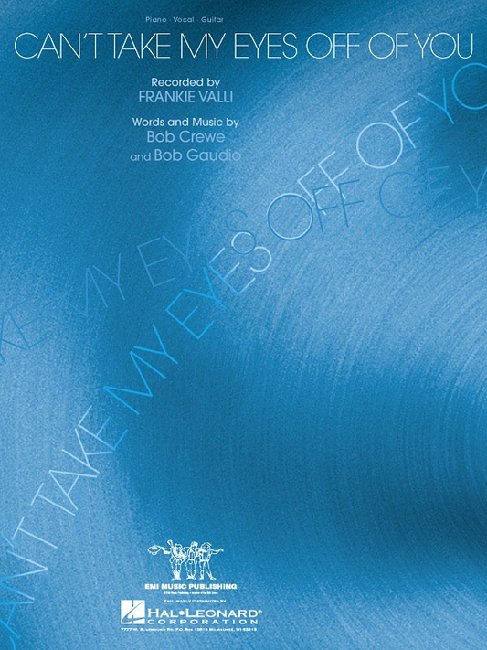 Cant Take My Eyes Off of You Single Sheet