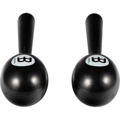 Meinl Percussion Plastic Egg Maracas Pair in Black