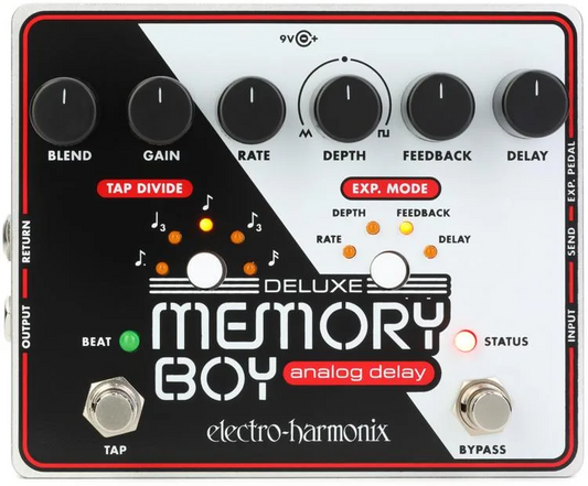 Electro Harmonix Deluxe Memory Boy Analog Delay Pedal
