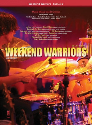 WEEKEND WARRIORS SET LIST 2 DRUMS BK/CD