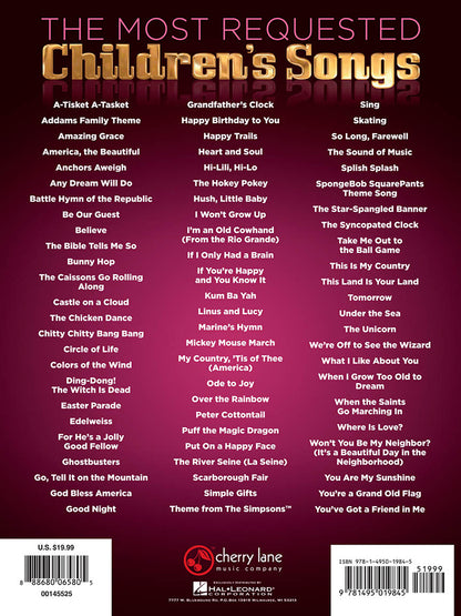 The Most Requested Children's Songs PVG