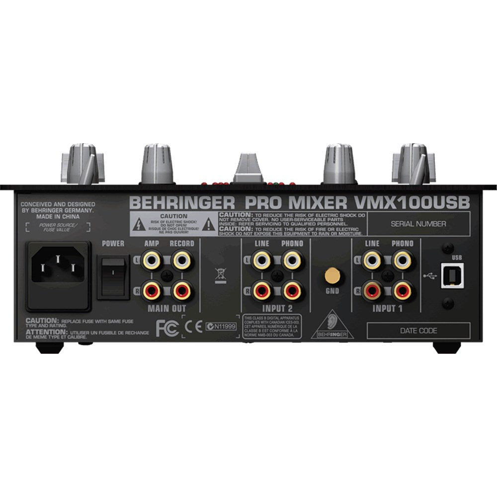 Behringer VMX100USB Pro DJ Mixer