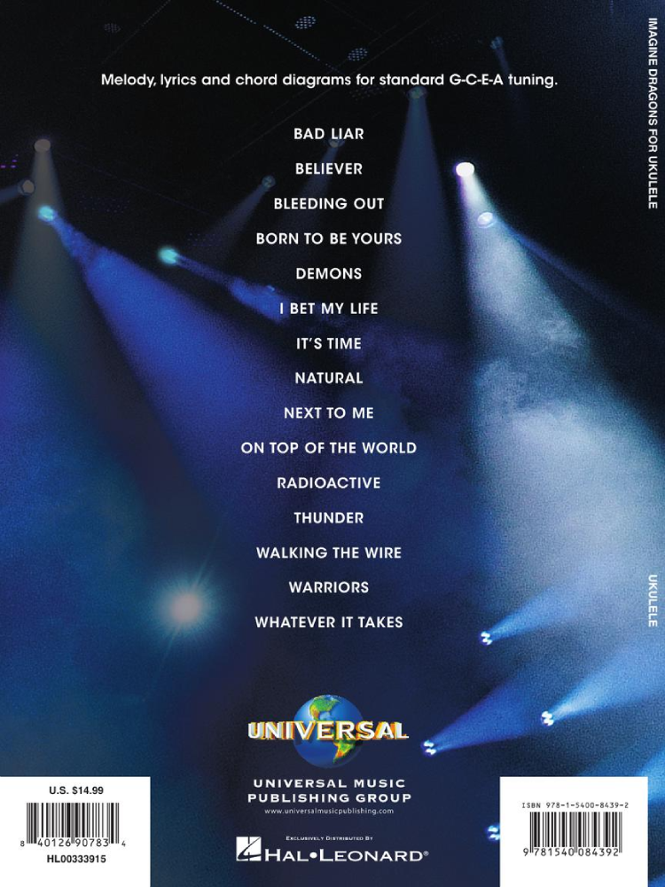 Imagine Dragons for Ukulele