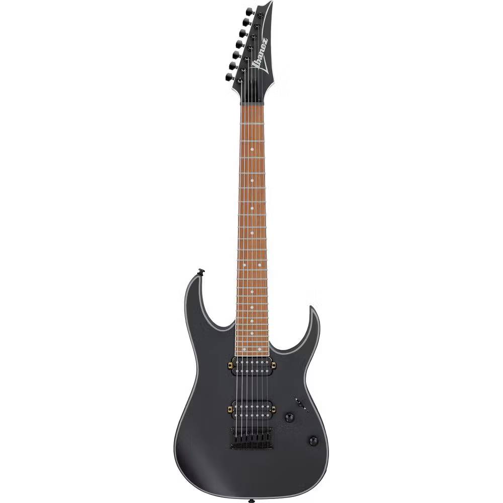 Ibanez RG7421EX 7 String Electric Guitar in Black Flat