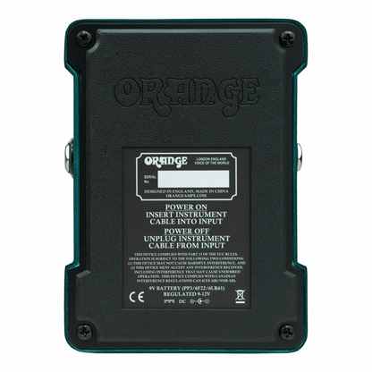 Orange Fur Coat Vintage Fuzz Pedal