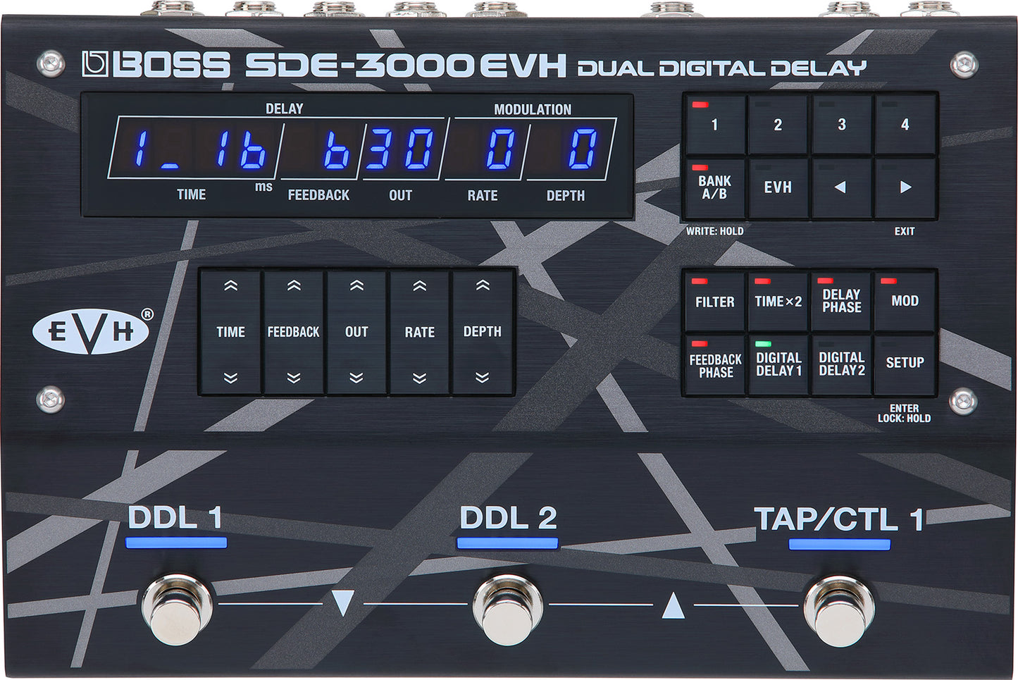 BOSS SDE3000EVH Dual Digital Delay Pedal