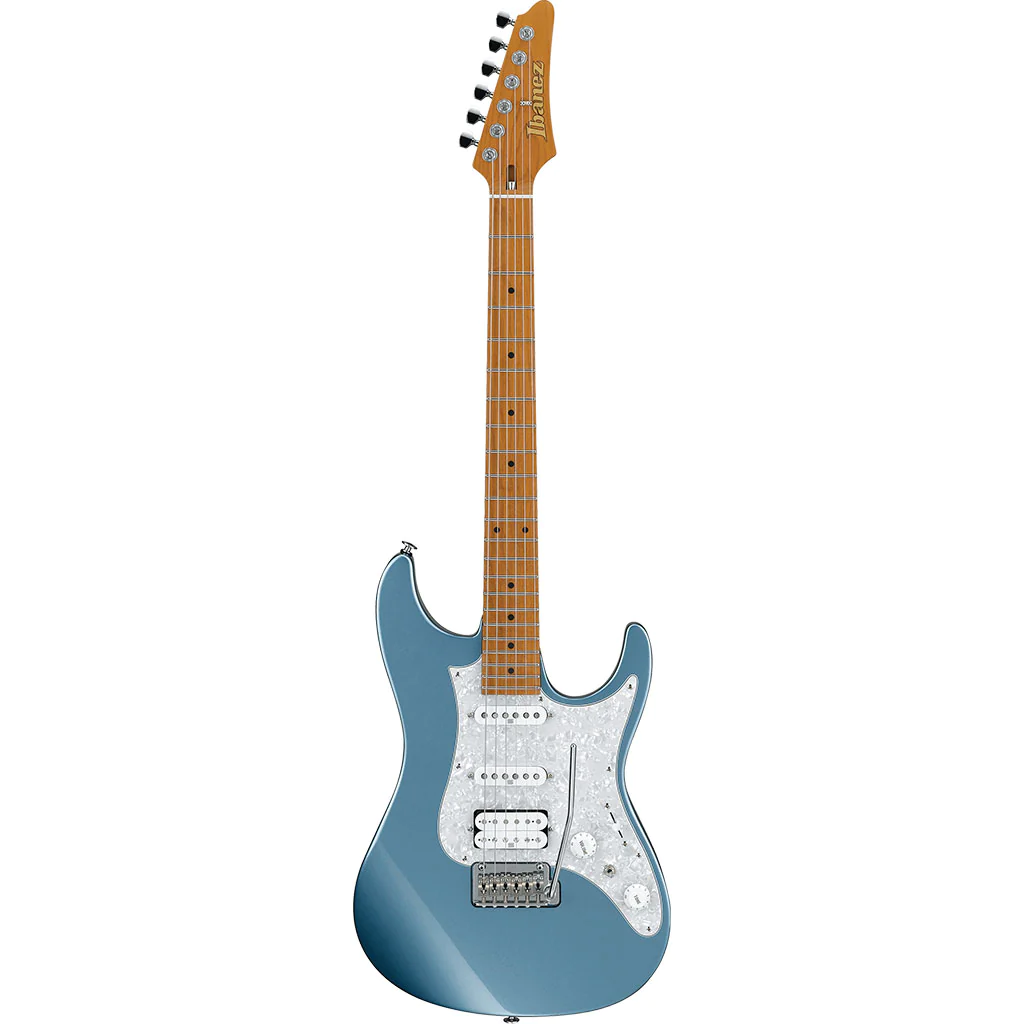 Ibanez AZ2204 Prestige Electric Guitar in Ice Blue Metallic