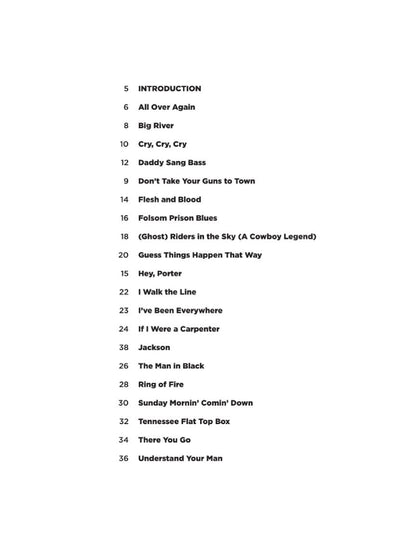 Johnny Cash Super Easy Songbook