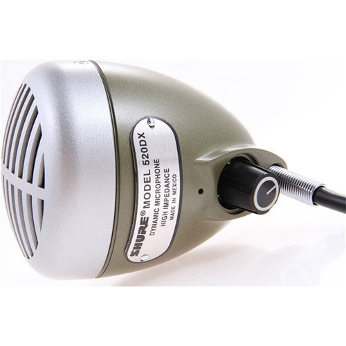 SHURE 520DX Green Bullet Harmonica Microphone
