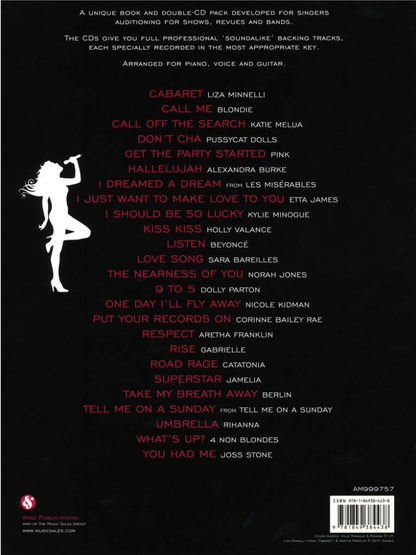 The Big Book of Audition Songs More Hits Female BK/CD