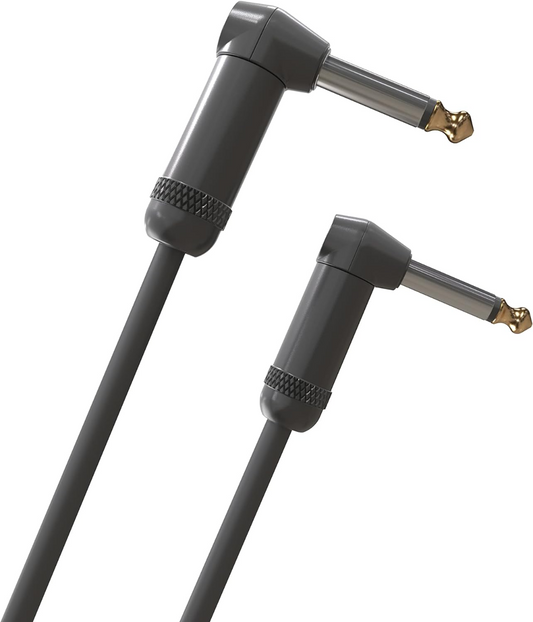 D'Addario Planet Waves 15' American Stage Instrument Dual Right Angle Cable in Black