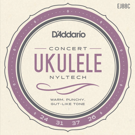 DAddario EJ88C Nyltech Concert Ukulele Strings