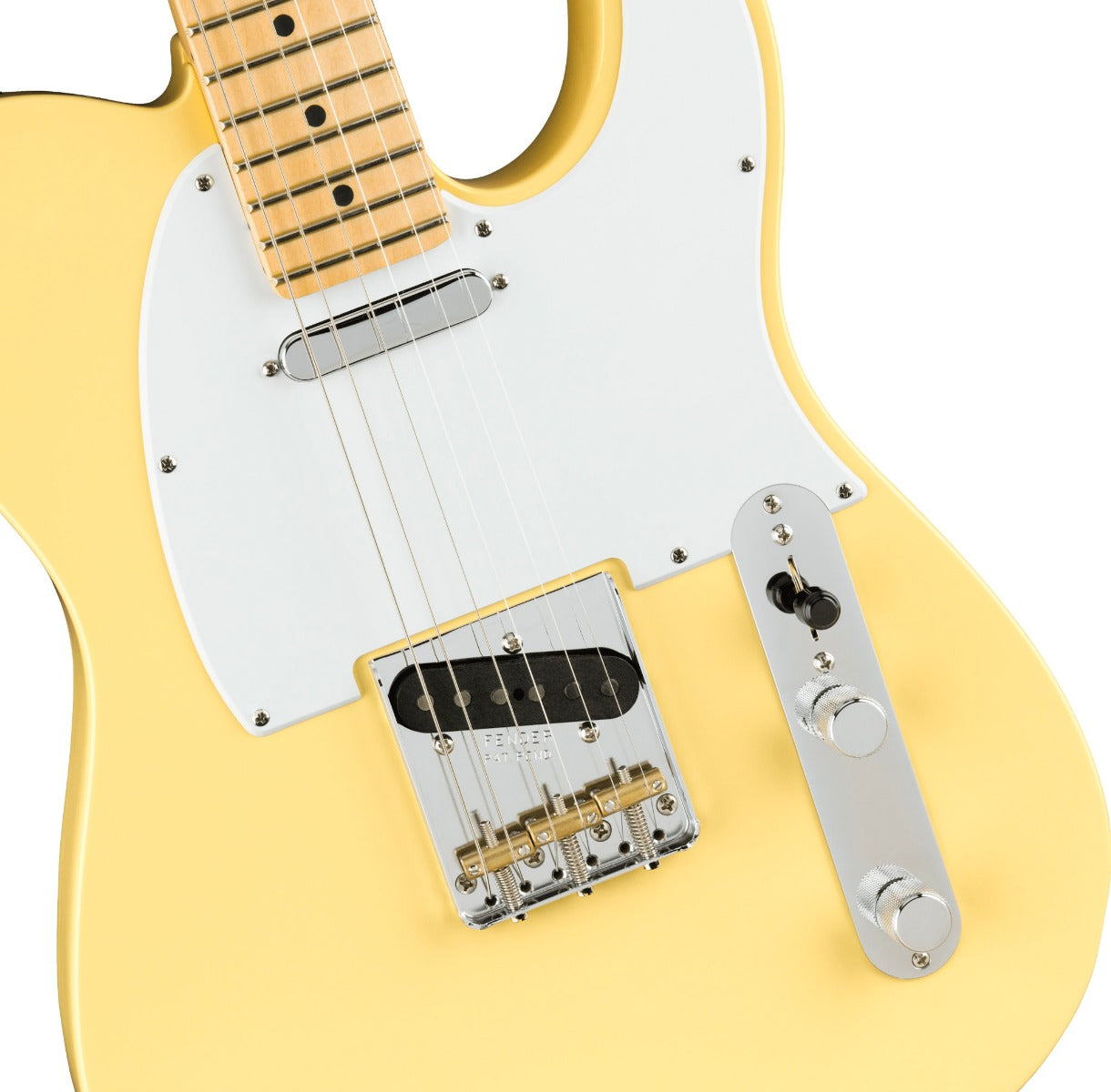 Fender American Performer Telecaster, Maple Fingerboard in Vintage White