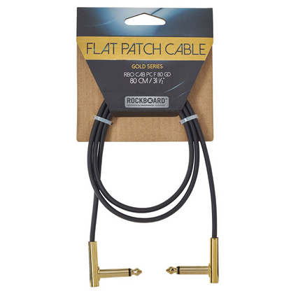 Warwick RockBoard 80cm Gold Series Flat Patch Cable
