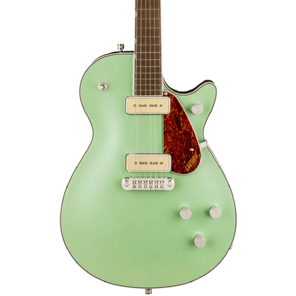 Grestch G5210-P90 Electromatic Jet Two 90 Single Cut with Wraparound in Broadway Jade