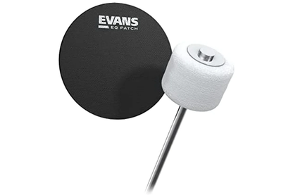 Evans EQ Bass Drum Single Patch in Black Nylon