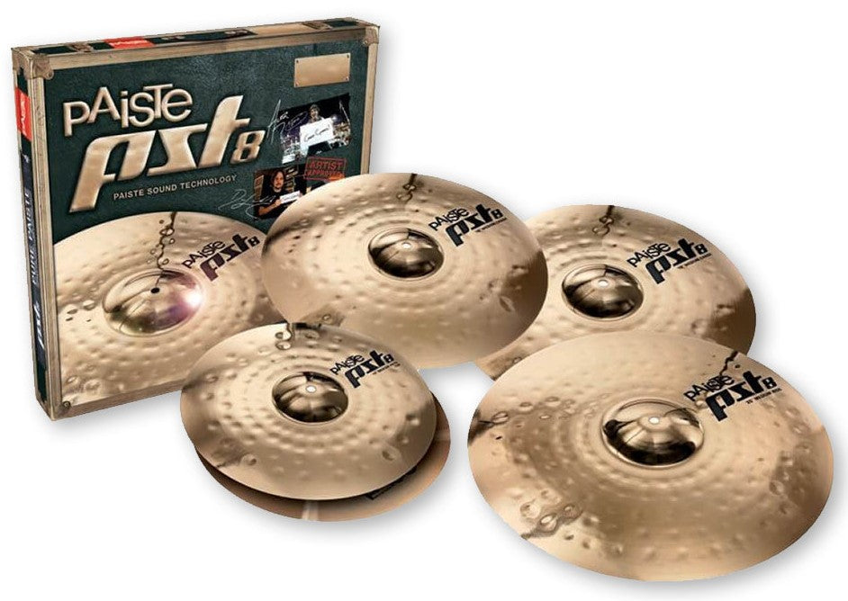 Paiste PST8 Reflector Universal Cymbal Pack