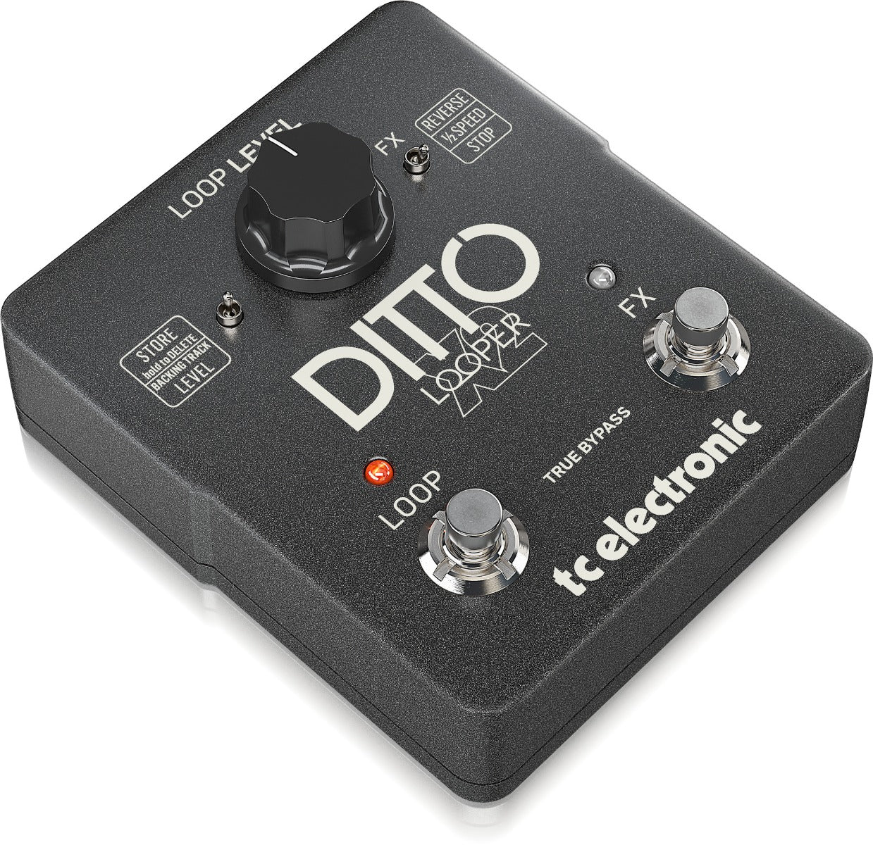TC Electronic DITTO X2 Highly Intuitive Looper Pedal