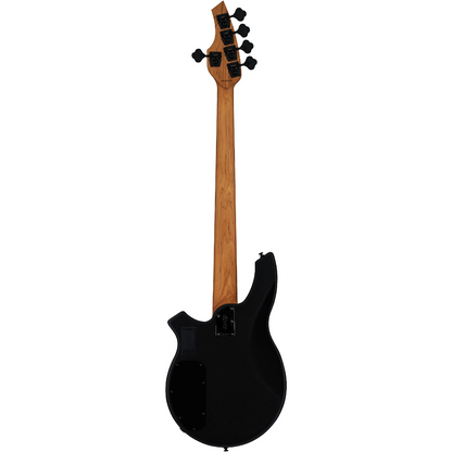 Sterling By Music Man Bongo 5 String Bass Guitar in Stealth Black