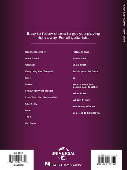 Taylor Swift Really Easy Guitar