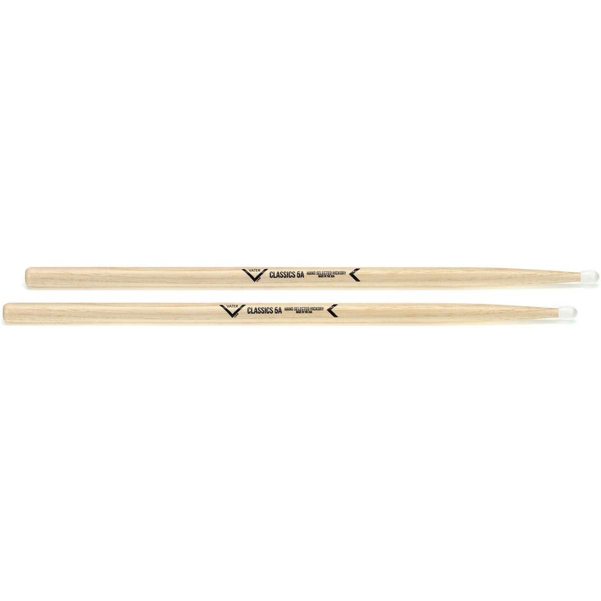 Vater Classics 5A Nylon Tip Drum Sticks