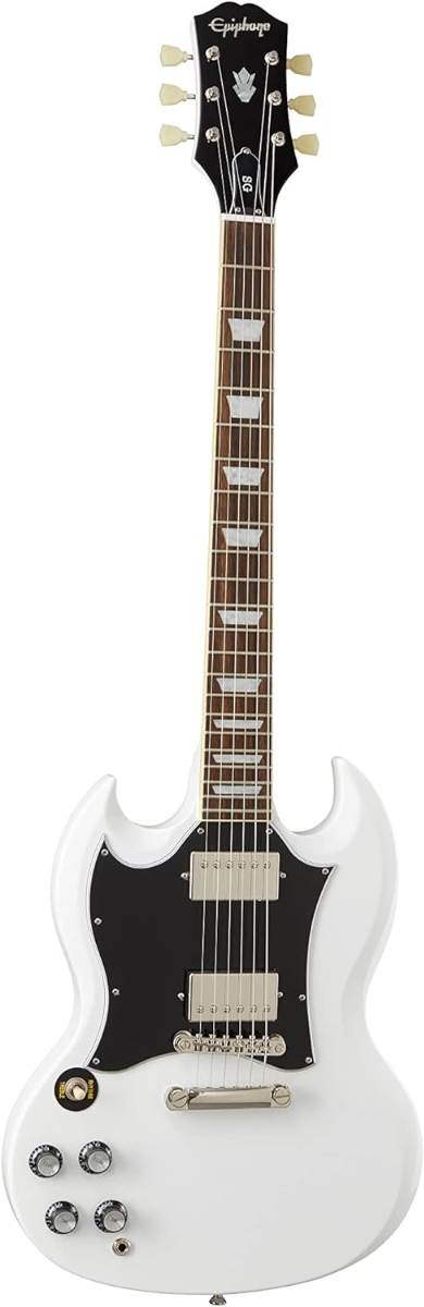 Epiphone SG Standard Left Handed in Alpine White